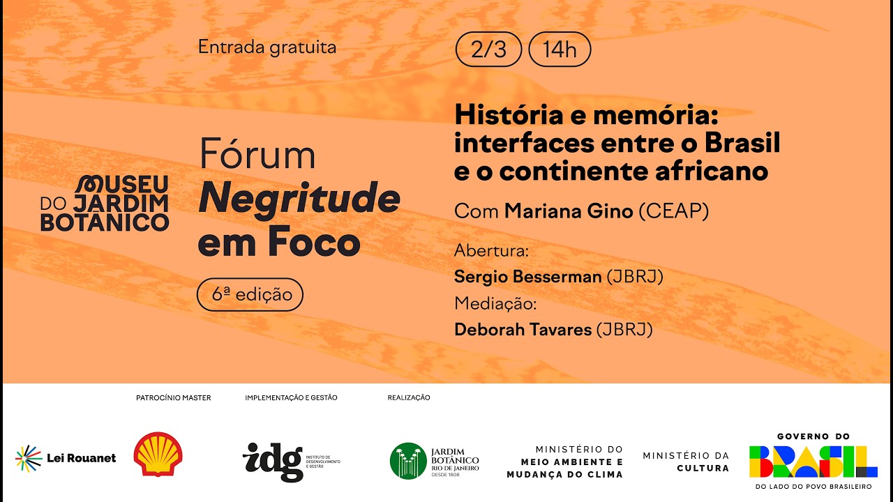 Fórum Negritude em Foco #6 - Mariana Gino