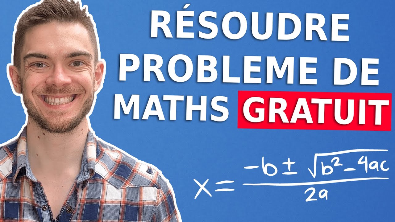 Site pour résoudre un problème de math gratuit en ligne - YouTube