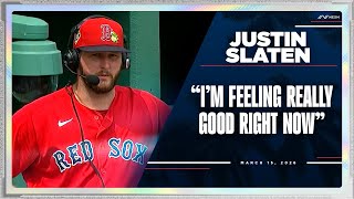 Justin Slaten on Spring Training Performance, Chemistry in Red Sox Bullpen