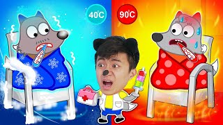 Doctor Pica, Please Help Us! | Hot vs Cold Challenge | Good Habits for Kids @Pica Parody Channel