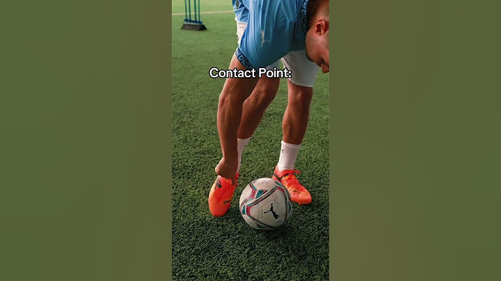 How To Strike A Power Shot In Soccer ⚽ | Power Shot