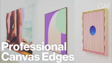 How Professional Artists Finish the Edges of A Canvas (3 Key Strategies + Examples)