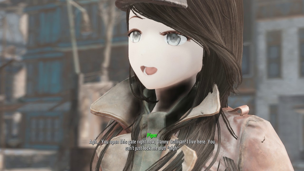 Fallout 4 Anime Mod Test - YouTube