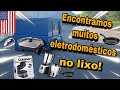 ENCONTRAMOS MUITOS ELETRODOMÉSTICOS  NO LIXO DOS ESTADOS UNIDOS!🇺🇸🇺🇸🇺🇸 Dumpster-basura