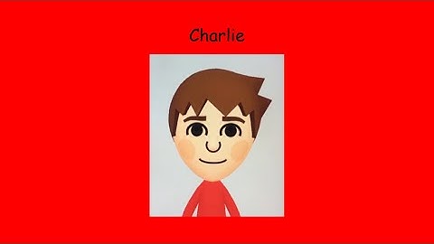 Wii U new CPU Mii Charlie