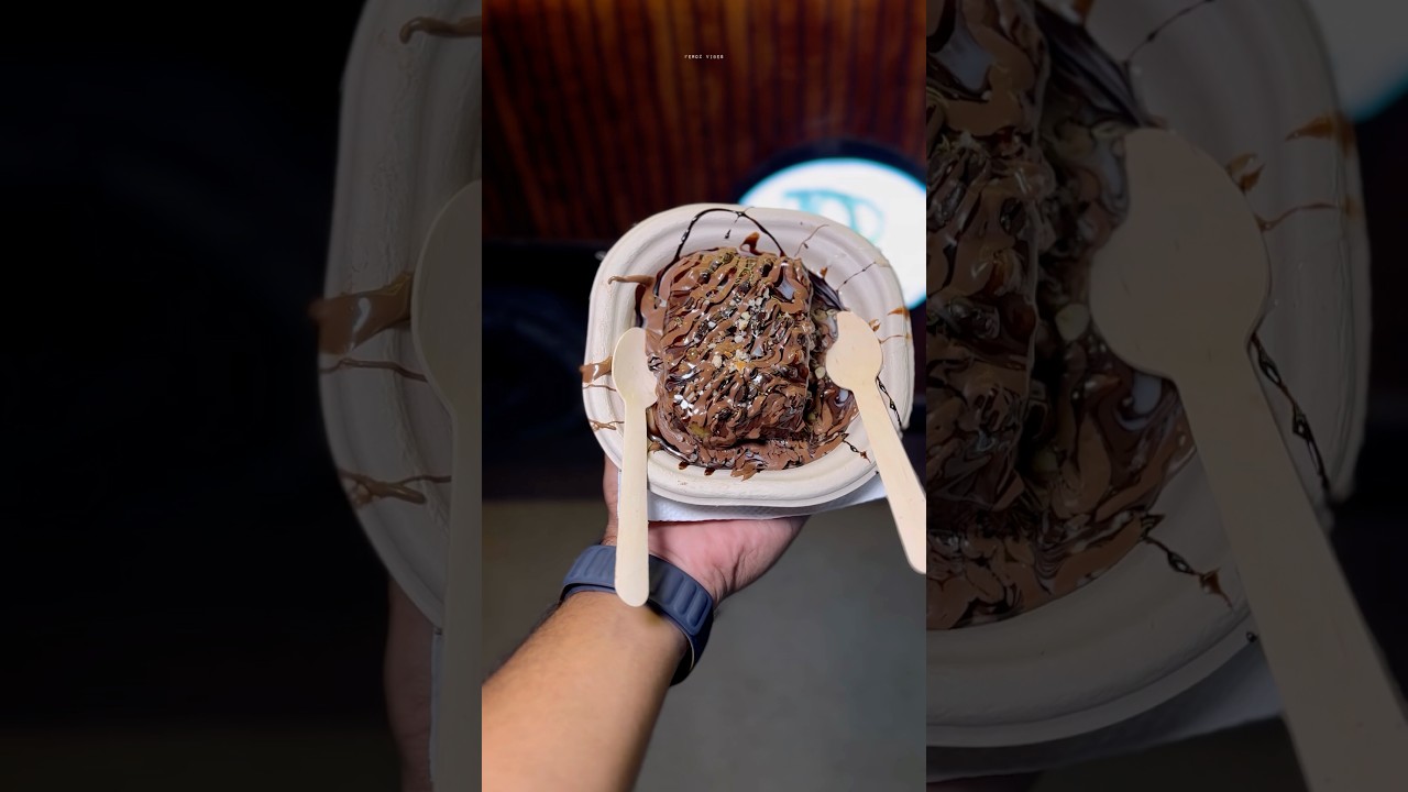 59 ₹ за штуку Горячий шоколад и паровой брауни ах 😮😍 