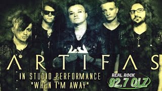 Video thumbnail of "In Studio with 92.7 QLZ - Artifas "When I'm Away" (Acoustic)"