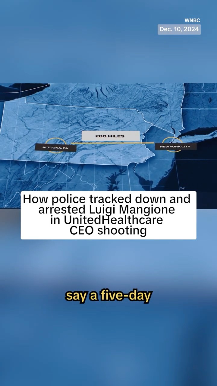 How police tracked down and arrested Luigi Mangione in UnitedHealthcare CEO shooting
