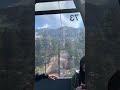 First experience riding Gondola