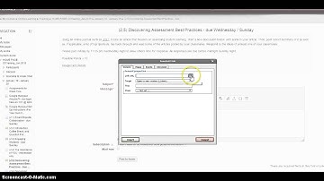 Moodle: How to Embed a Link or Attach an File to a Post