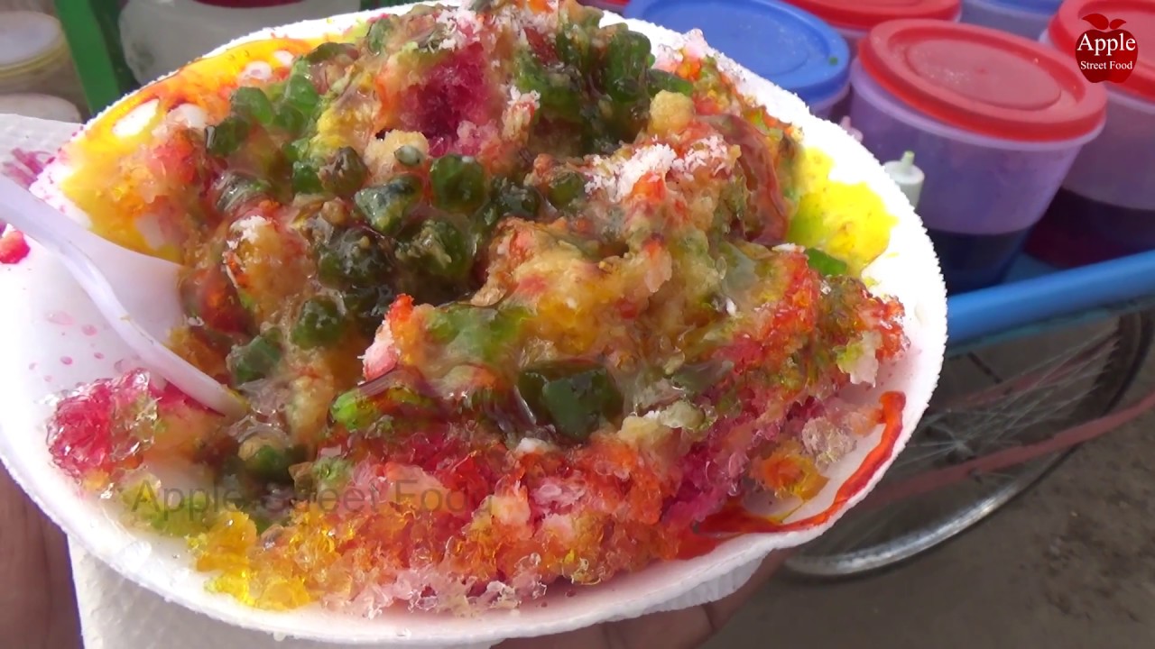 how to make ice gola | summer special ice gola | APPLE STREET FOOD