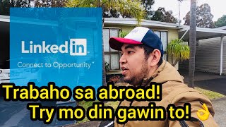 LinkedIn Profile Account - malaking tulong bakit kami naka hanap ng Employer Sa Australia