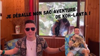 OUVERTURE DE MON SAC AVENTURE DE KOH-LANTA ! 🔥🥥