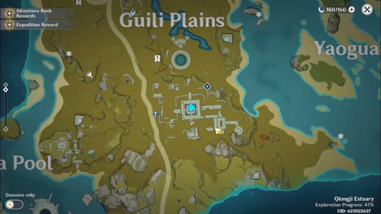 Chest36 Defeat the Ruin Guard located behind a tower in Guili Plains