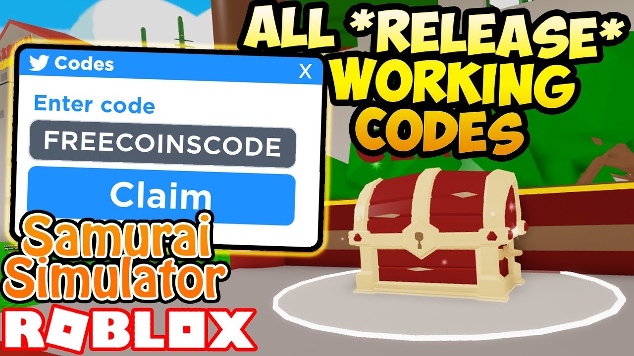 ALL SAMURAI SIMULATOR RELEASE WORKING CODES ROBLOX YouTube