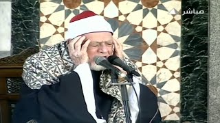 الشيخ أحمد محمد عامر - سورة التوبة - مسجد النور بالعباسية بالقاهرة - إبداع لا يوصف