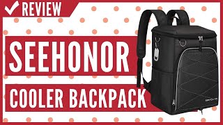 SEEHONOR Insulated Cooler Backpack Review