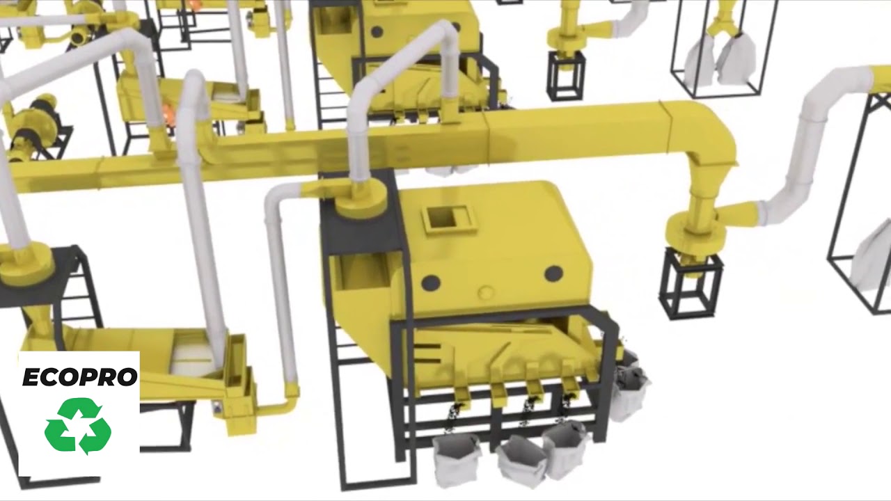 Линия по переработке шин EcoGold 4000 Super