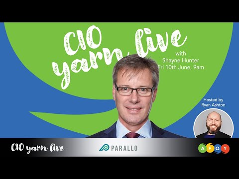CIO YARN LIVE - Shayne Hunter - June 10th, 9am