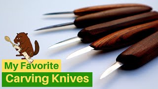 Woodcarving: My favorite knives