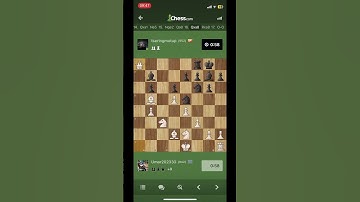 Black resigned! #brilliant #brilliantmove #chess #games #gaming #chesscom #chessplayer #bishopfork