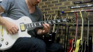 A Chinese Gibson copy plugged in guitar solo - chibson test