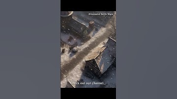 D&D | Snowy Village No Grid | Animated Battle Maps