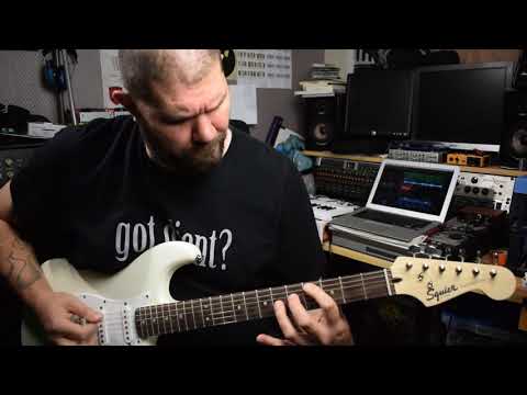 E standard Djent with SQUIER strat