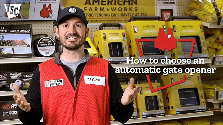 How to Choose an Automatic Gate Opener | Tractor Supply Co.