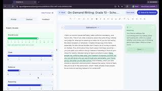 Immediate AI Feedback in EnlightenAI!