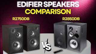 Edifier R2750DB vs R2850DB: Which Bookshelf Speakers Should You Buy
