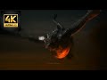 Smaug Göl kasabasını Yakıp yıkıyor - The Hobbit: Smaug'un Çorak Toprakları