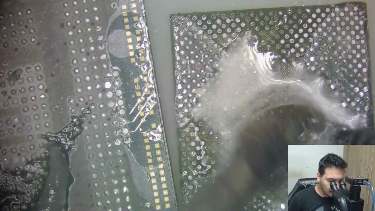 Como consertar Galaxy A14, não liga, Reballing CPU