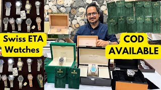 Swiss ETA Watches | High End Watches | COD available Imported Watches Stock- Luxury Times, Mehrauli