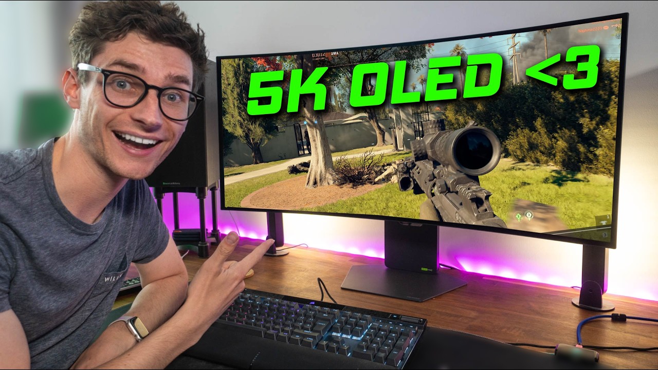 The Greatest Gaming Monitor Ever! 5K OLED Ultrawide 😍