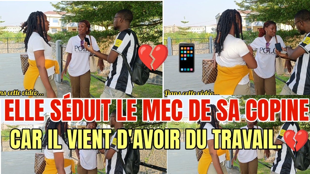 Test de fidélité qui se termine mal, elle prend le mec de sa copine car il vient d'avoir le travail.