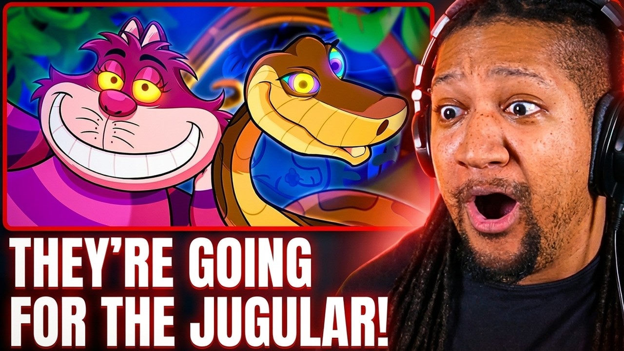 Реакция на рэп-баттл KAA против CHESHIRE CAT | Безумное противостояние 🤯