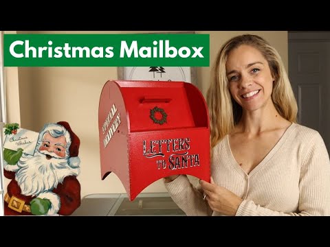 Letters to Santa DIY Mailbox ⋆ Dollar Crafter