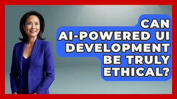 Can AI-powered UI Development Be Truly Ethical? - Learning To Code With AI