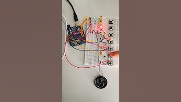 Arduino piano project 8keys #arduino #circuitschools