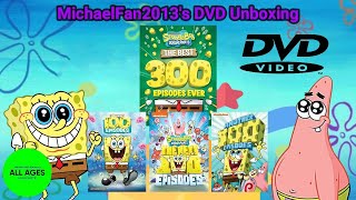 Michaelfan2013S Dvd Unboxing Spongebob Squarepants The Best 300 Episodes Ever