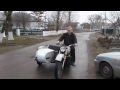 Мотоцикл Урал с дизельным двигателем янмар 3 тн 66 покатушки