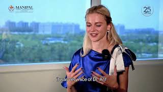 Breaking Boundaries in Biology: Uliana's MSc Journey at MAHE Dubai