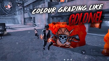 Next Level Free Fire Montage Colour Grading In Android & iOS Free Preset | Alight Motion Tutorial