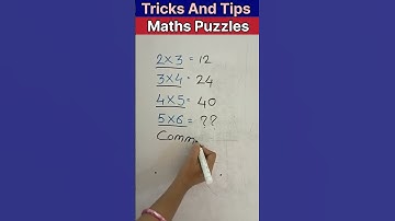 Can You Solve This Puzzle||Maths Puzzles #shortsfeed #viral #trending #puzzlegame #puzzle