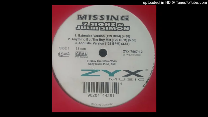 7 Signs feat. Julia Simon - Missing (Extended Vers...