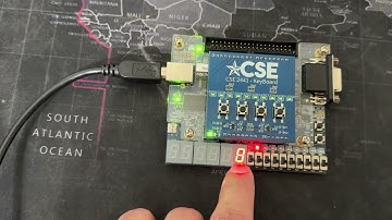 UTA Digital Logic 2: Variable Rate Knight Rider Flasher