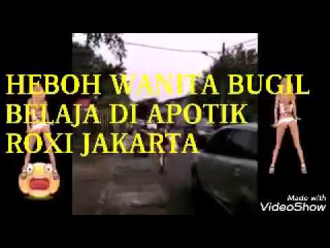 JAKARTA HEBOH CEWEK BUGIL BELANJA DI APOTIK MANGGA BESAR