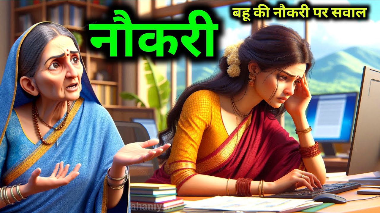 नौकरी। सास बहु की कहानी emotional story_motivational story_hindi story #emotionalstory #hindistories