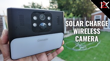 Wireless Security Cinnado S2 Camera - Driveway/Garden/Home - Easy Setup - NO Subscription Needed